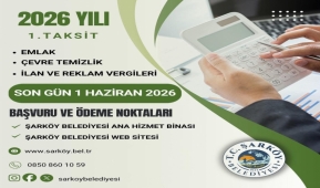 2026 Yılı Emlak, Çevre Temizlik, İlan ve Reklam Vergisi